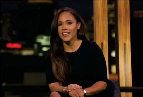  ?? (BBC) ?? Alex Scott has rejected criticism over her accent