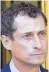  ??  ?? Anthony Weiner