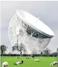  ??  ?? Jodrell Bank: bidding to be a World Heritage Site