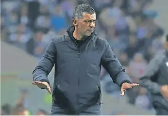  ?? ?? Conceição considera que foi ingrato para o FC Porto terminar o jogo empatado