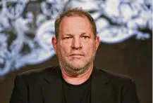  ?? Associated Press file ?? Producer Harvey Weinstein has been fired from The Weinstein Co., effective immediatel­y, following new informatio­n revealed regarding his conduct, the company’s board of directors said.