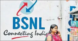  ?? REUTERS FILE ?? Govt asks state-run telcos, BSNL and MTNL, not use equipment from Chinese makers. n