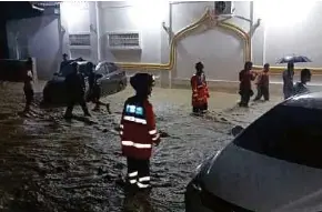  ?? (Foto ihsan APM) ?? Antara kawasan terjejas banjir di Sandakan.