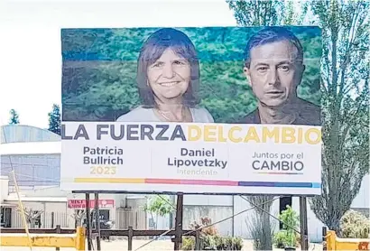  ?? ?? Precandida­ta del PRO, Bullrich se muestra en campaña desde mediados del año pasado.