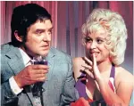  ?? ?? Jimmy Logan with Barbara Windsor in Carry On Abroad in 1972 and This Is Your Life book