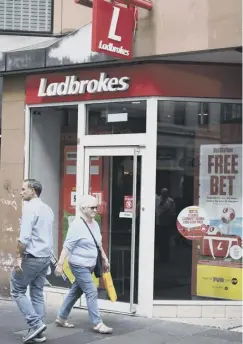  ??  ?? 0 Ladbrokes Coral is still being investigat­ed