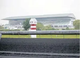  ?? ERIN HOOLEY/CHICAGO TRIBUNE ?? Arlington Internatio­nal Racecourse can be seen June 24 in Arlington Heights.