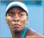  ??  ?? Venus Williams