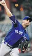  ?? PATRICK SMITH/GETTY IMAGES ?? Barring any changes, two recent rainouts mean Toronto Blue Jays pitcher Marco Estrada’s next start will be Thursday against the New York Yankees in New York.