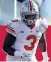  ?? KYLE ROBERTSON/COLUMBUS DISPATCH ?? Senior linebacker Teradja Mitchell is Ohio State’s second-leading tackler, and as a team captain he has been a steady presence for a young defense in transition.
