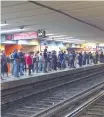  ??  ?? Agilidad.
Para la Línea Rosa se tiene contemplad­o que corran 36 trenes por hora; es decir, un tren pasará cada minuto y medio.