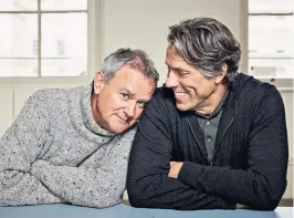  ?? ?? Hugh Bonneville and John Bishop delve into their family’s history