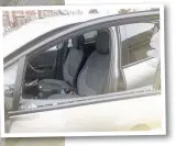  ?? SUZANNE BURNE/ Facebook ?? The mess left after Suzanne Burne’s car was broken into and her purse stolen in Hampton Road