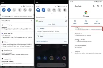  ??  ?? Notificati­ons have received some smart changes in Android 10