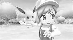  ?? — Nintendo photo ?? “Pokémon: Let’s Go, Pikachu!” and “Pokémon: Let’s Go, Eevee!” (pictured) are due on Nov 16.