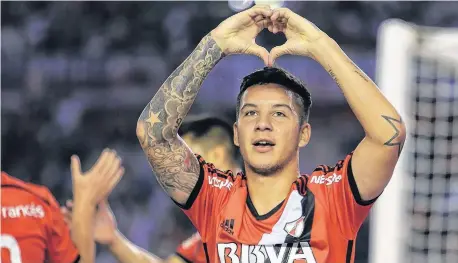  ?? NA ?? Será titular.
Sebastián Driussi acompañará a Rodrigo Mora en la delantera del millonario esta noche.