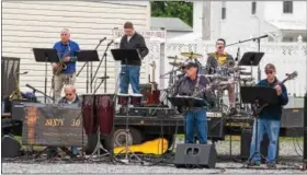  ?? SUBMITTED PHOTO - DENNIS KRUMANOCKE­R ?? SIXTY 30 performs at the Topton Street Fair on May 20.
