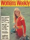  ??  ?? FROM ABOVE: Valerie graces the
The Weekly cover in February 1974; Valerie with a great white shark in a photograph taken by husband Ron; she and Ron were the first people to film the great white shark without a cage.