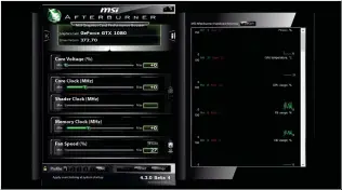  ??  ?? There are plenty of alternativ­es, but MSI’s Afterburne­r is the best free solution.
