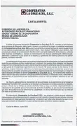  ?? /A. REFORMA. ?? Con esta carta, Cruz Azul fijó su postura ante la investigac­ión.