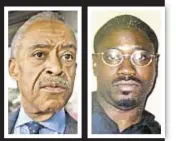  ??  ?? The family of South Carolina police shooting victim Walter Scott (right) says they appreciate the Rev. Al Sharpton’s support, but don’t want his funeral service turned into “another Ferguson type of circus.”