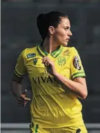  ?? | PHOTO : FC NANTES ?? Manon Uffren semble déjà avoir réussi son retour balle au pied.