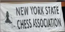  ??  ?? Upstate New York’s largesteve­r chess tournament was held in Saratoga Springs this weekend with more than 1,200 people on hand.