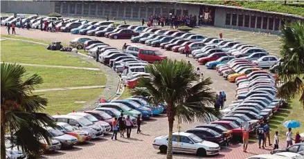  ?? FILE PIC ?? As the income of the people increases, the propensity to buy better quality vehicles is higher than before.