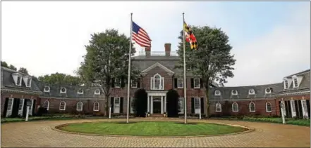  ?? SUBMITTED PHOTO ?? Recovery Center of America’s Bracebridg­e Hall overlooks the Sassafras River on Maryland’s Eastern Shore.