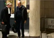  ?? (Photo V.-M.) ?? Marc Pajot a été condamné hier pour « atteinte sexuelle à caractère incestueux ».