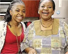  ??  ?? DORAH Sitole and her daughter, Phumzile.