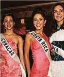  ?? ?? Andrea nos representó en Miss Universo 2003.