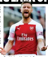  ?? GETTY IMAGES ?? Double trouble: Mustafi