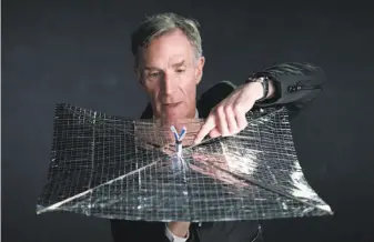  ?? Lindsay Mann / Structure Films ?? In “Bill Nye: Science Guy,” the scientist and beloved ’90s TV host tackles serious issues.