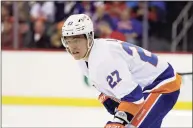  ?? Adam Hunger / Associated Press ?? Anders Lee is one of the Islanders’ players in the NHL’s COVID-19 protocol.