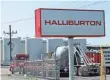  ?? 2011 PHOTO BY AFP/GETTY IMAGES ?? Halliburto­n says it will pay a $3.5 billion breakup fee to Baker Hughes.