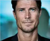  ?? FOTO: JAKOB JØRGENSEN ?? Hvem reklamerer Brian Laudrup for på tv igen og igen?