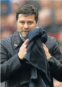  ?? Picture: AFP ?? SHREWD TACTICIAN: Tottenham Hotspur head coach Mauricio Pochettino, seen here using a towel on the touchline during their English Premier League match against Manchester United, will have to pull out all the stops against Real Madrid