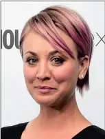  ??  ?? Kaley Cuoco See Question 6.