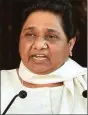  ??  ?? Mayawati