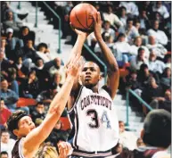  ?? Robert W Stowell Jr / Getty Images ?? UConn will retire Ray Allen’s No. 34 in a ceremony in March.