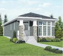  ??  ?? The Colby by NuVista Homes.