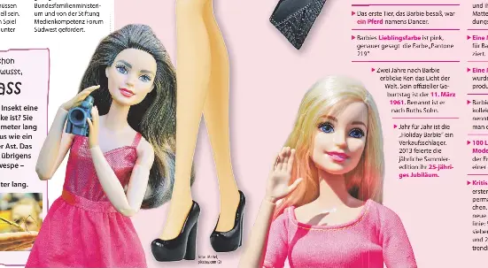 30 Fakten Über Barbie - Pressreader