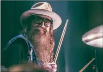  ?? AJC FILE ?? Brit Turner was a driving force in Georgia rock band Blackberry Smoke. The Atlanta musician died March 3 from cancer.