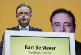  ?? © BELGA ?? N-VA-voorzitter Bart De Wever.