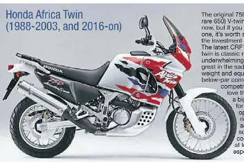 2003 on sale africa twin