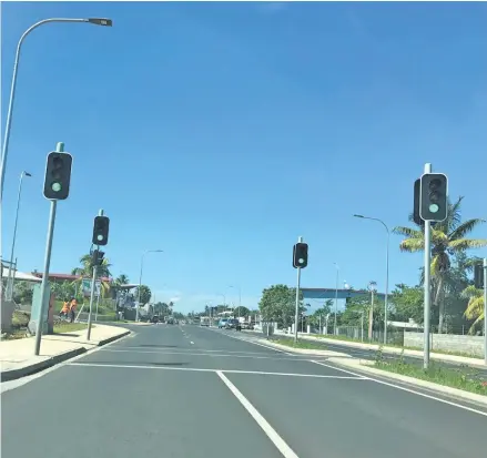  ?? Photo: Arieta Vakasukawa­qa ?? The new Martintar Road in Nadi on January 19, 2018.