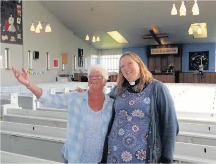  ??  ?? Delight Castlemilk Parish Church is looking forward to buying new equipment after landing a cash boost