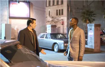  ??  ?? Mortensen, left, and Ali in a scene from ‘Green Book’. — Courtesy of Universal Pictures