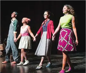  ?? PHOTO SUBMITTED ?? Jordon Bolden, Myha’la Herrold, Amanda Smith and Kate Rosenberg in “Polkadots: The Cool Kids Musical.”